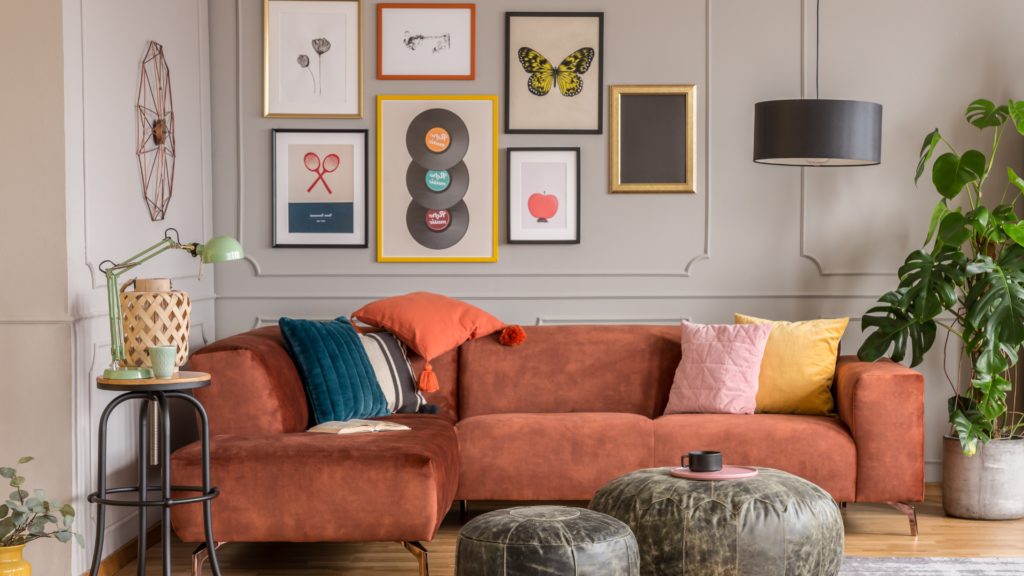 Eclectisch interieur