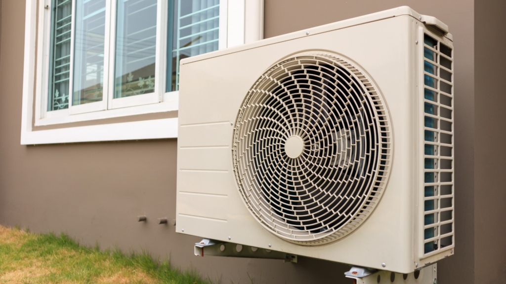 Airco unit buiten